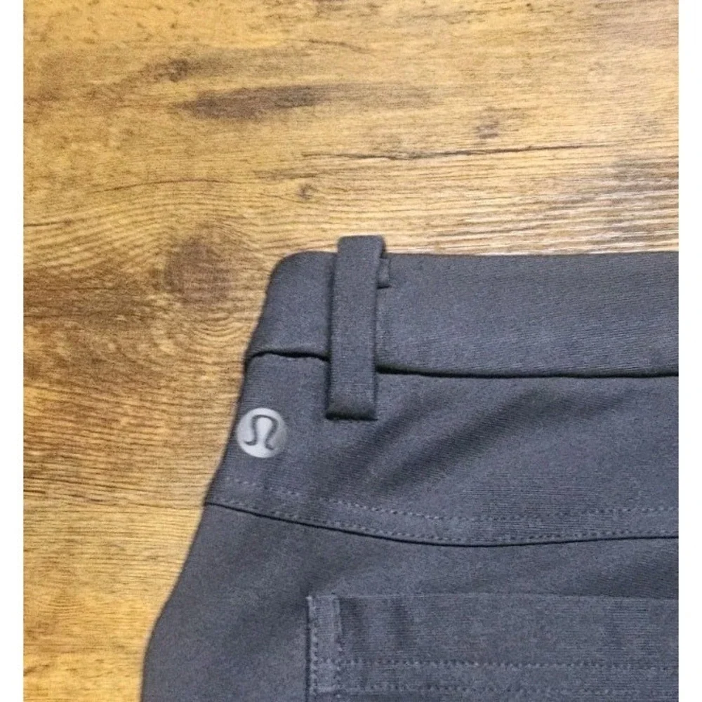 Lululemon Commission Pant Chinos Classic Warpstreme Black Men's 34 X 30